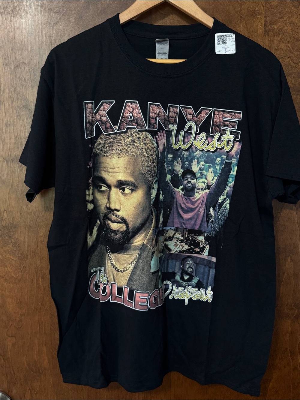 Gildan Kayne West The College Dropout concert T-shirt